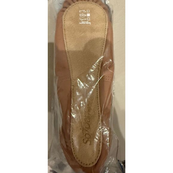 So Danca Womens Premium Leather Full Sole Dance Ballet Shoes Tan Size 40 NWT - Picture 7 of 8